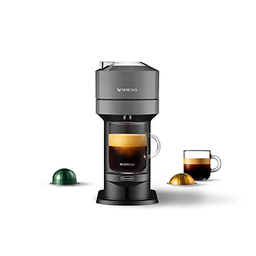 Nespresso Vertuo Next Coffee and Espresso Machine by De'Longhi,1100 Milliliters, Dark Grey