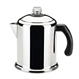 Farberware 50124 Classic Yosemite Stainless Steel Coffee Percolator - 8 Cup, Silver