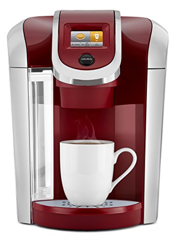 Keurig K475 Coffee Maker, Single Serve K-Cup Pod Coffee Brewer, Programmable Brewer, Vintage Red