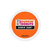 Dunkin Donuts K-cups Dark Roast - 24 Kcups for Use in Keurig Coffee Brewers