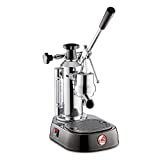 La Pavoni EPBB-8 Europiccola 8-Cup Lever Style Espresso Machine, Black Base