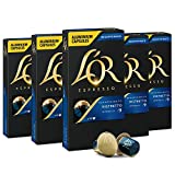 L'OR DECAF Espresso Capsules, 50 Count DECAF Ristretto, Single-Serve Aluminum Coffee Capsules Compatible with the L'OR BARISTA System & Nespresso Original Machines