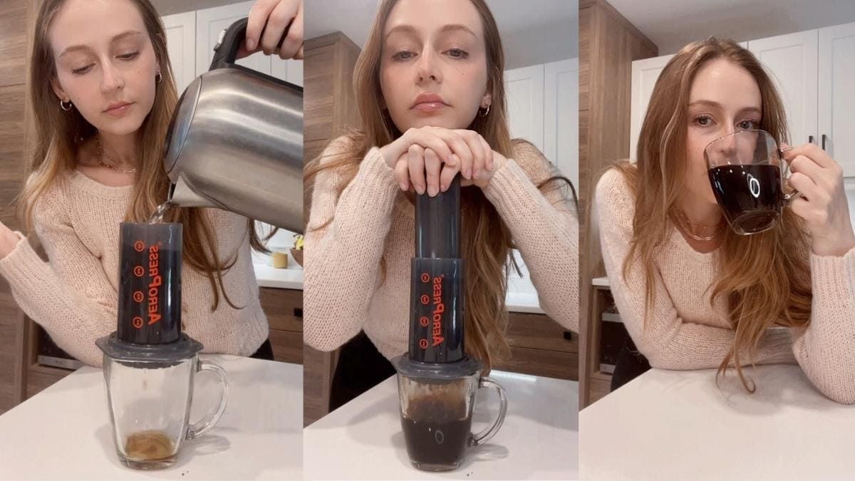 brewing Barrel-Aged Coffee with AeroPress