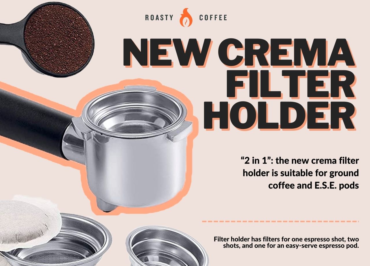 De'longhi EC155 NEW CREMA FILTER HOLDER