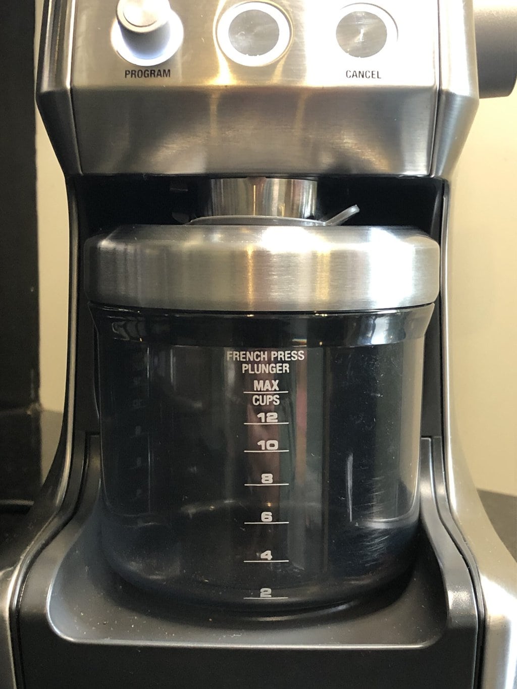 Breville Smart Grinder Pro carafe