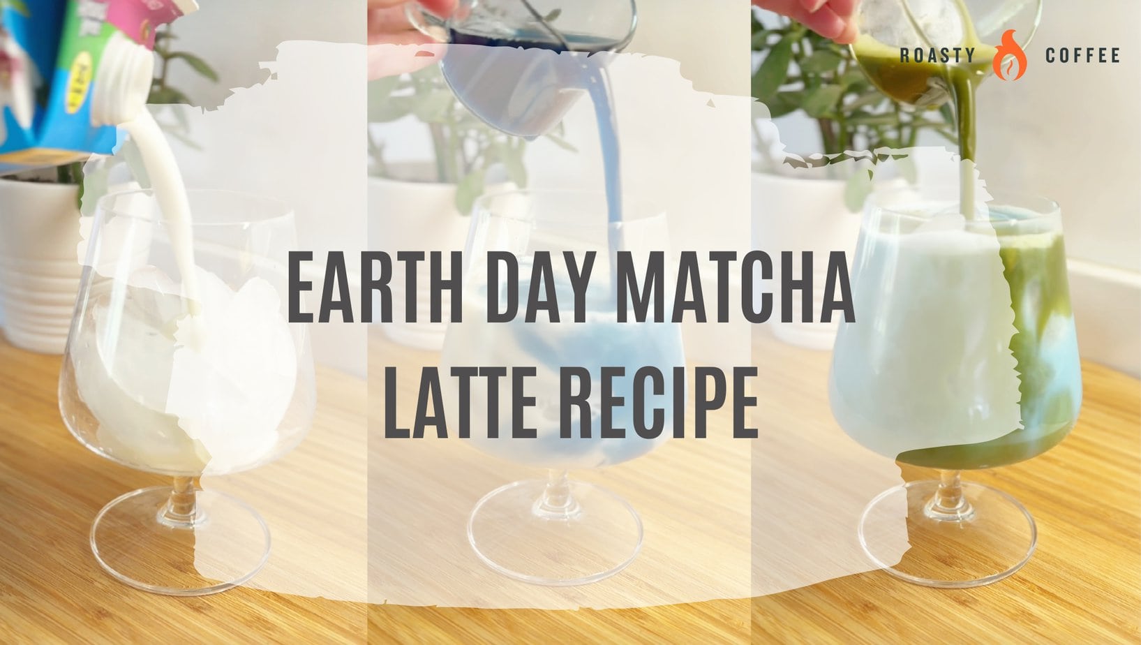 Earth Day Matcha Latte