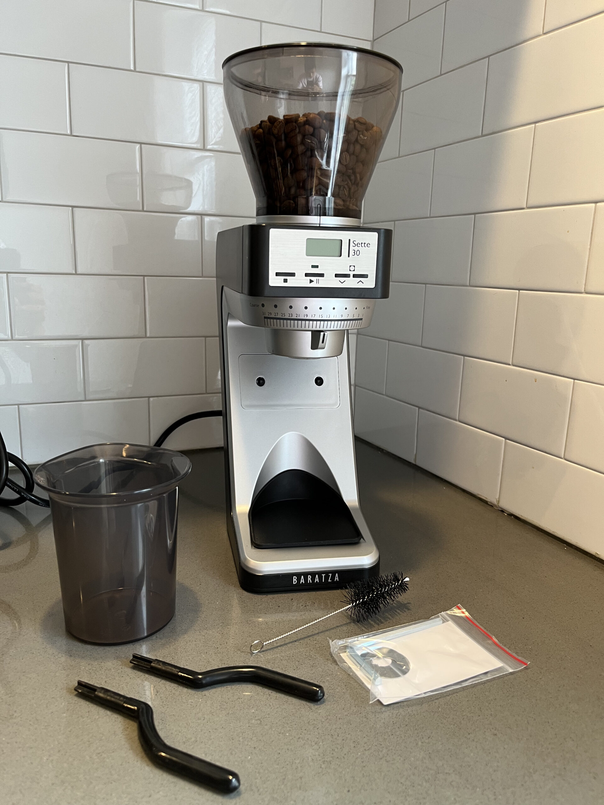 unboxed baratza sette