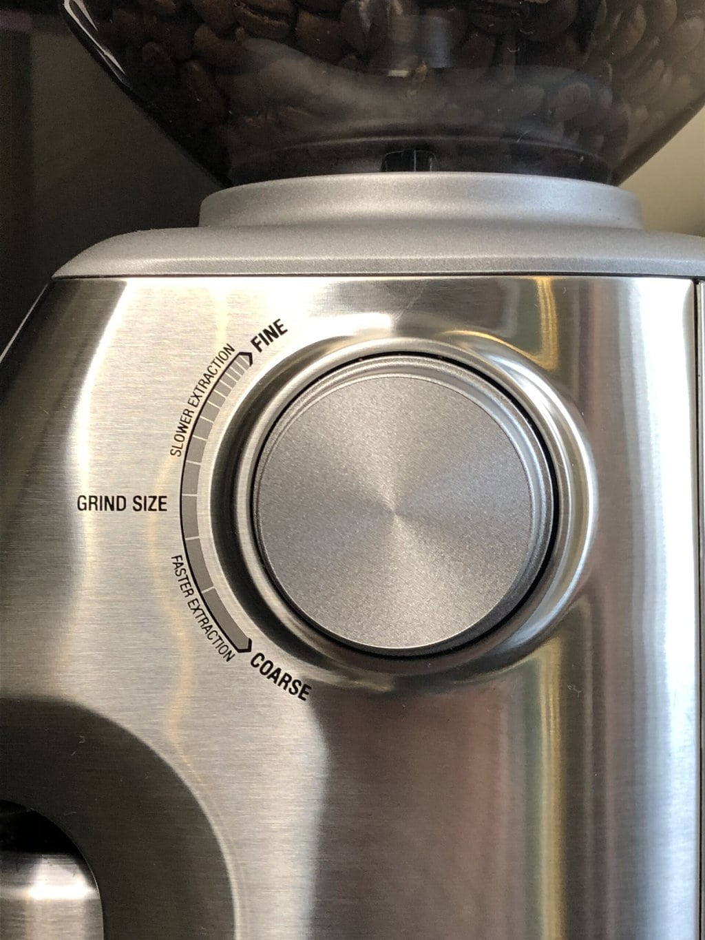 breville Smart Grinder Pro grind size